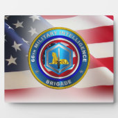 66e brigade van de militaire inlichtingendienst fotoplaat (Voorkant)