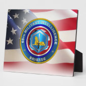 66e brigade van de militaire inlichtingendienst fotoplaat (Zijkant)