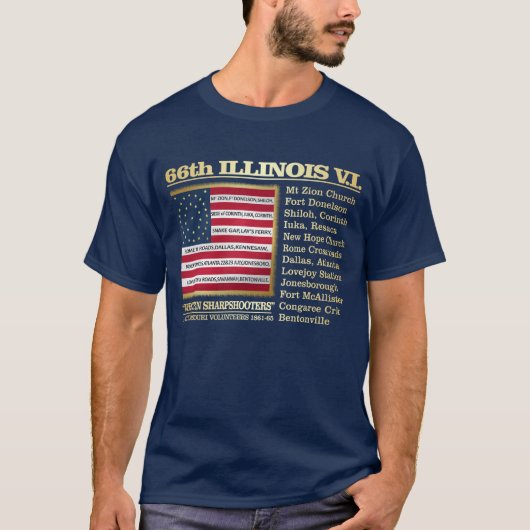 66e Illinois VI (BH) T-shirt (Voorkant)