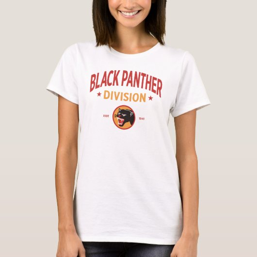 66e Infanterie "Black Panther" Divisie Vrouwen T-shirt (Voorkant)