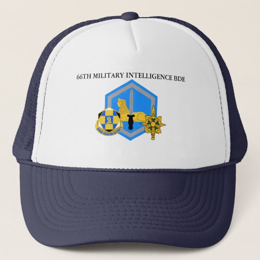 66E MILITAIRE INTELLIGENCE BRIGADE TRUCKER PET (Voorkant)