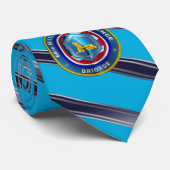 66ste Brigade Militaire Inlichtingendienst Stropdas (Opgerold)