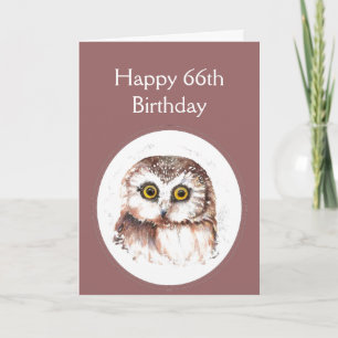 66ste Who van de Verjaardag houdt van u, de Leuke Kaart