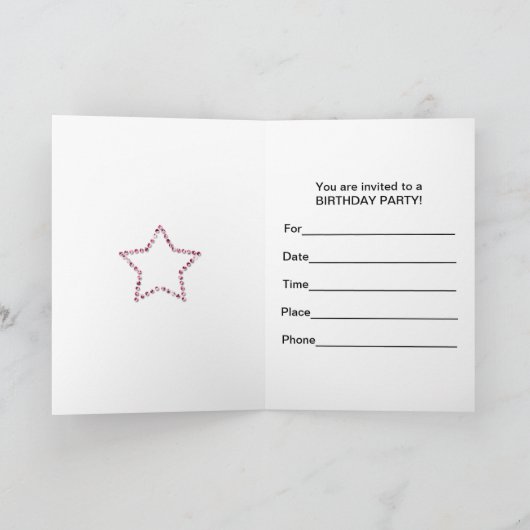 66th Birthday party Invitation (Binnen)