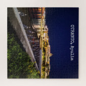 676 stuks Personalized Otranto by night, Apulië; Legpuzzel (Horizontaal)