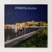 676 stuks Personalized Otranto by night, Apulië; Legpuzzel (Verticaal)