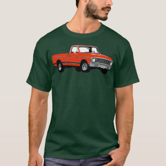 6772 Sinaasappel C Vrachtwagen T-shirt