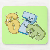 6789 mousepad muismat (Voorkant)