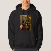 67+33 Days of School Funny Cat 67Meme Cool Student Hoodie (Voorkant)