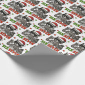 67 6 7 Christmas Six Seven meme Cadeaupapier (Hoek)