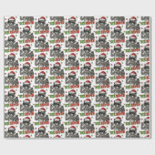 67 6 7 kerst zes zeven meme cadeaupapier (Vlak)