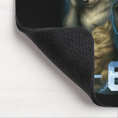 67 Alpha Wolf Meme Funny Graphic Tee Six Seven Hum Muismat (Hoek)