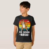 67 Animals Funny 67 Brainrot Youth Kids Cat 67  T-shirt (Voorkant volledig)