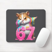 67 Animals Funny 67 Brainrot Youth Kids Hamster 67 Muismat (Met muis)