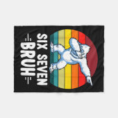 67 Animals Funny 67 Brainrot Youth Kids Yeti 67  Fleece Deken (Voorkant (Horizontaal))