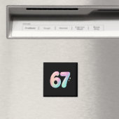 67 Aura Energie Alpha Internet Meme  Magneet (Insitu (Vaatwasser))