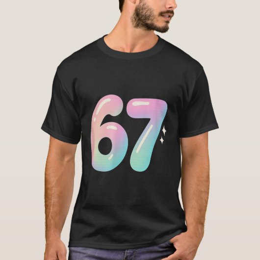 67 Aura Energy Alpha Internet Meme Bargoens T-shirt (Voorkant)