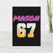 67 Baseball Meme Slang Virale Trend Kaart (Voorkant)