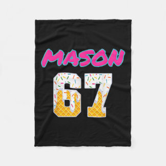 67 Baseball Meme Slang Virale Trend T-shirt_1.png Fleece Deken