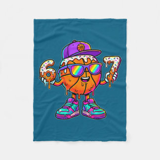 67 Basketbal Drip Six Seven Grappige Meme Gen Alph Fleece Deken