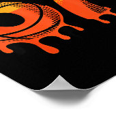67 Basketbal Ijs Drip Six Seven Poster (Hoek)