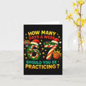 67 Basketbal Kerst Grappig Training Meme Cadeau  Kaart (Gele Bloem)