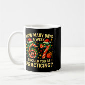 67 Basketbal Kerst Grappig Training Meme Cadeau _ Koffiemok (Links)