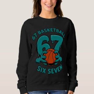 67 Basketbal Six Seven Sports Meme Trui