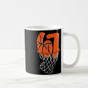 67 Basketbal Zes Zeven 6 7 Meme Grappig 67 Basketb Koffiemok