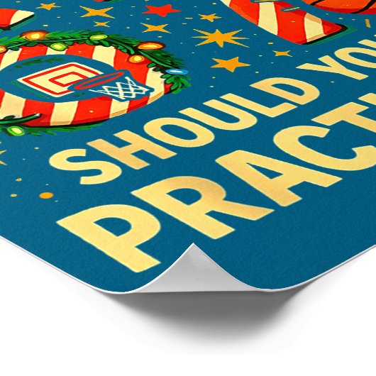67 Basketball Christmas Funny Practice Meme Gift  Poster (Hoek)