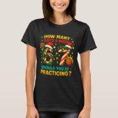 67 Basketball Christmas Funny Practice Meme Gift  T-shirt (Voorkant)