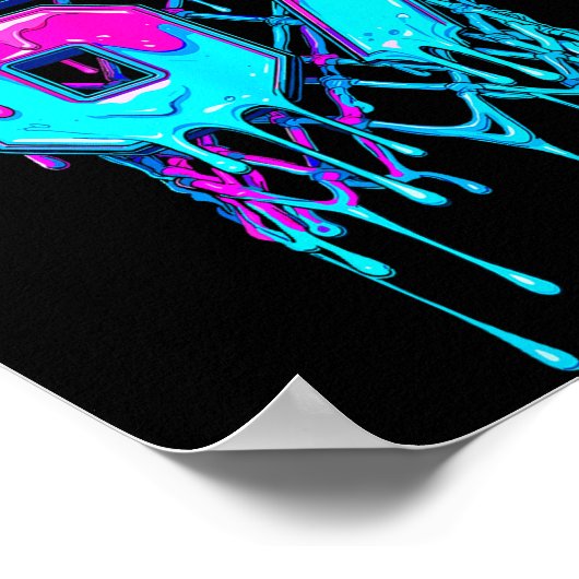 67 Basketball Drip Six Seven Funny  Poster (Hoek)