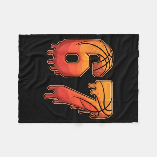 67 Basketball Gen Alpha Slang Kids Drip Six Seven  Fleece Deken (Voorkant (Horizontaal))