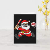 67 Basketball Santa Six Seven Meme Christmas Srt M Kaart (Gele Bloem)