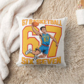 67 Basketball Six Seven Kussen (Deken)