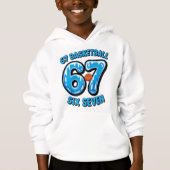 67 Basketball Six Seven Sports Meme Tee (Voorkant)