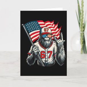 67 Bigfoot Meme Grappige Zes Zeven Gen Alpha Slaan Kaart