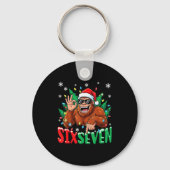 67 Bigfoot Six Seven Hands Christmas Holiday Boys  Sleutelhanger (Voorkant)