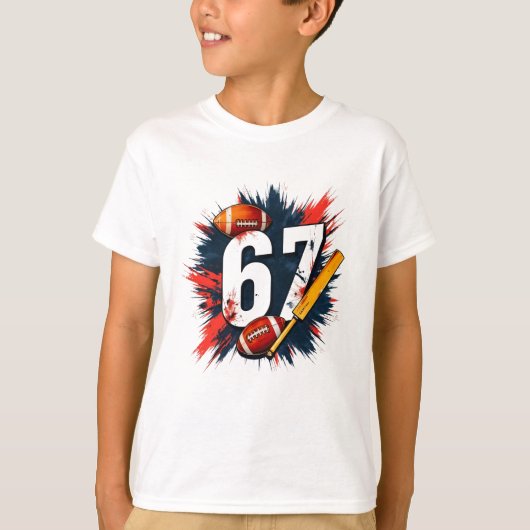  67 Bold Urban T-Shirt (Voorkant)