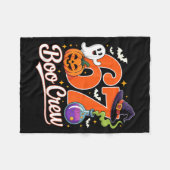 67 boo bemanning grappig halloween spook heks pomp fleece deken (Voorkant (Horizontaal))