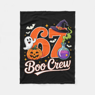 67 boo bemanning grappig halloween spook heks pomp fleece deken