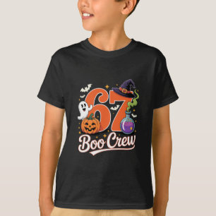 67 Boo Crew Grappig Halloween Spook Heks Pompoen S T-shirt