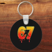 67 Brainrot Jeugd Worstelen Drip - Grappige Kinder Sleutelhanger (Voorkant)