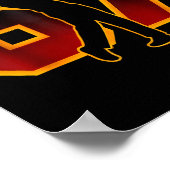 67 Brainrot Youth Golf Drip - Funny Kids 67  Poster (Hoek)