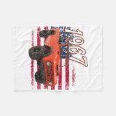 67 Bronco SUV-auto Fleece Deken (Voorkant (Horizontaal))