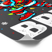 67 Bruh Christmas Six Seven Meme Dab Santa  Poster (Hoek)