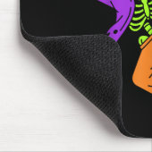 67 Bruh Halloween Dabbing Skelet Meme 6 7 Nummer Muismat (Hoek)