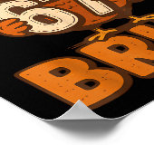 67 Bruh Kalkoen Thanksgiving Six Seven 6 7 Meme Jo Poster (Hoek)