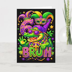 67 Bruh Krokodil Mexico Carnaval Vakantie Kaart