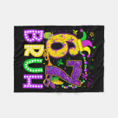 67 Bruh Mardi Gras Grappige Carnaval Meme Slang Ge Fleece Deken (Voorkant (Horizontaal))